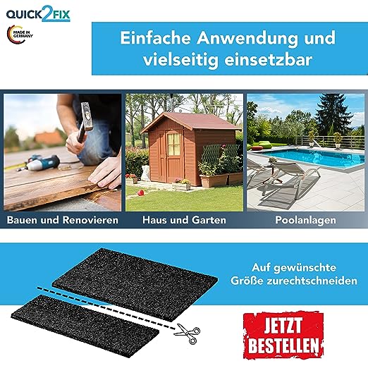 QUICK2FIX: Stelzlager für Holzdielen